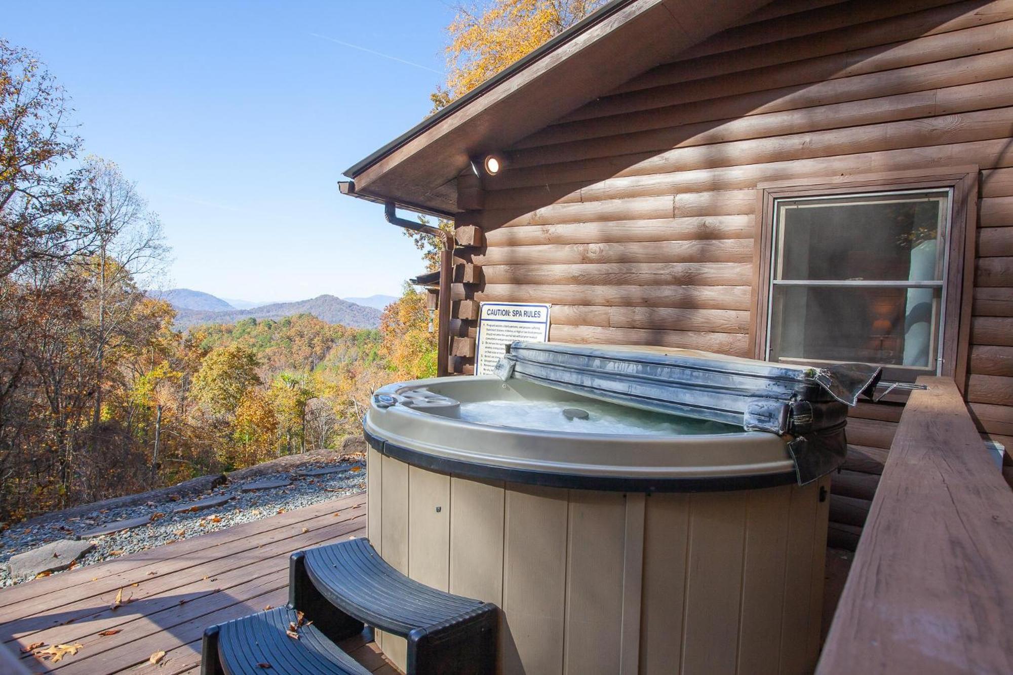 Villa Moonlight Ridge Cabin Bryson City Exterior foto