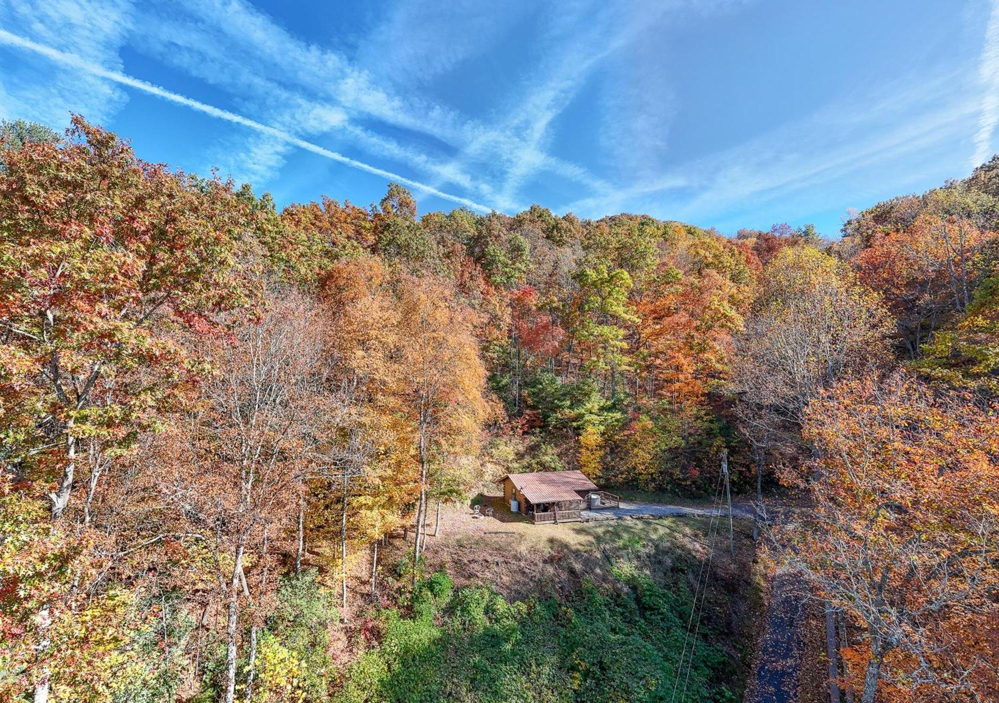 Villa Moonlight Ridge Cabin Bryson City Exterior foto