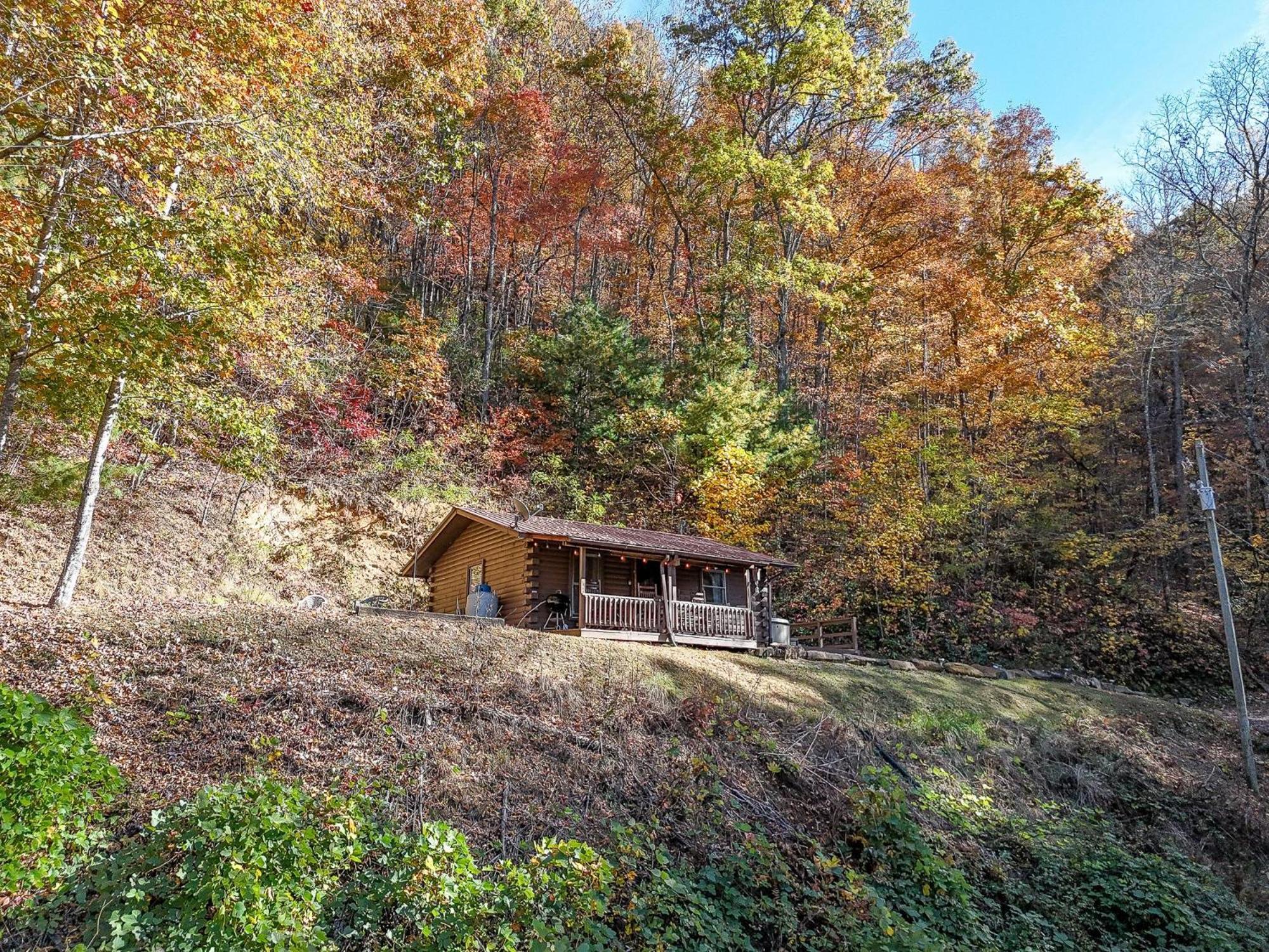 Villa Moonlight Ridge Cabin Bryson City Exterior foto