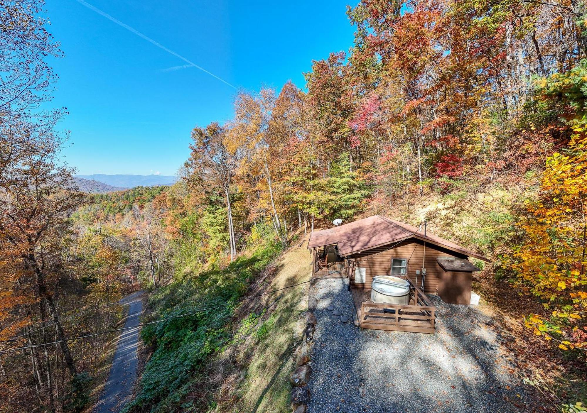 Villa Moonlight Ridge Cabin Bryson City Exterior foto