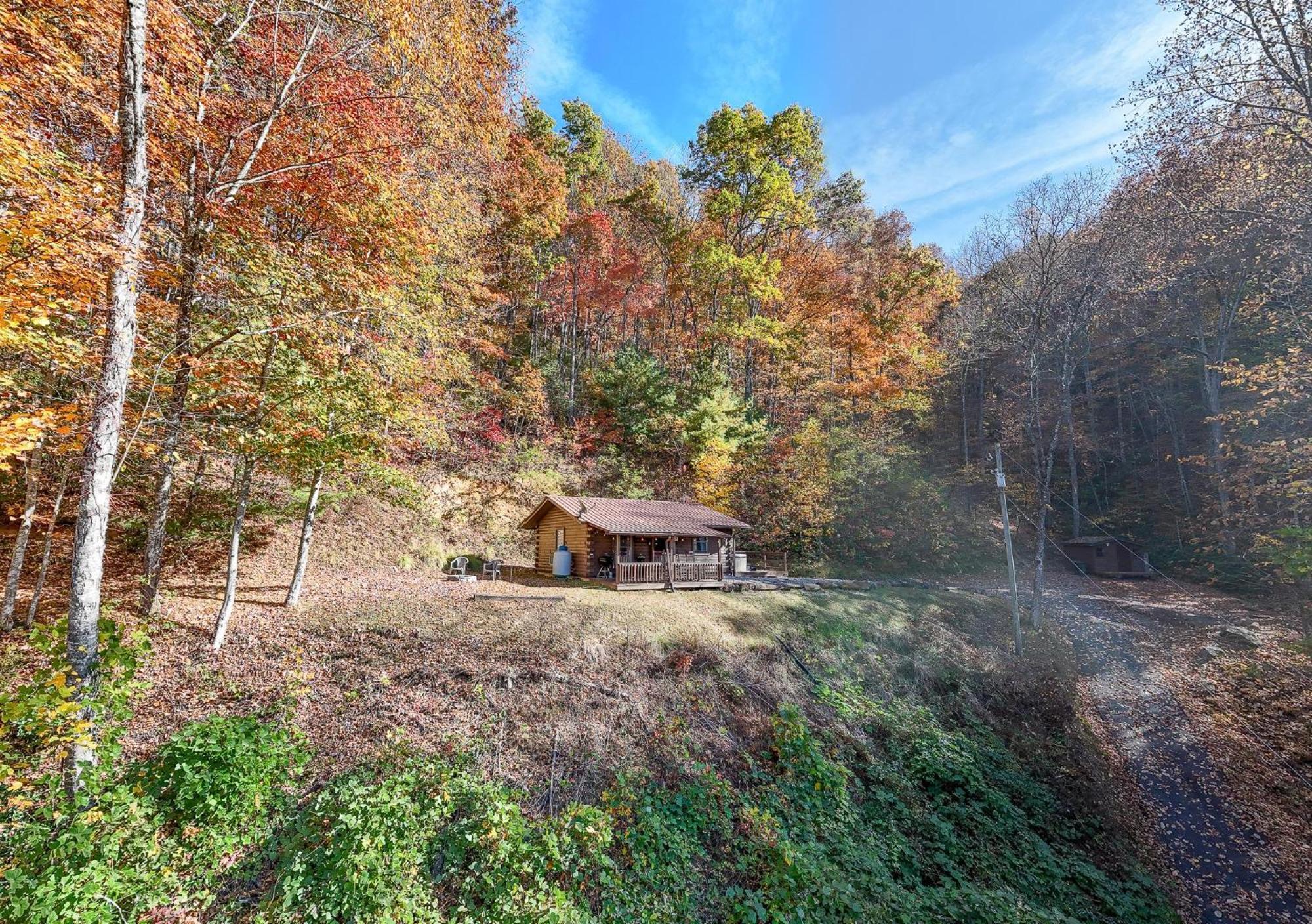 Villa Moonlight Ridge Cabin Bryson City Exterior foto