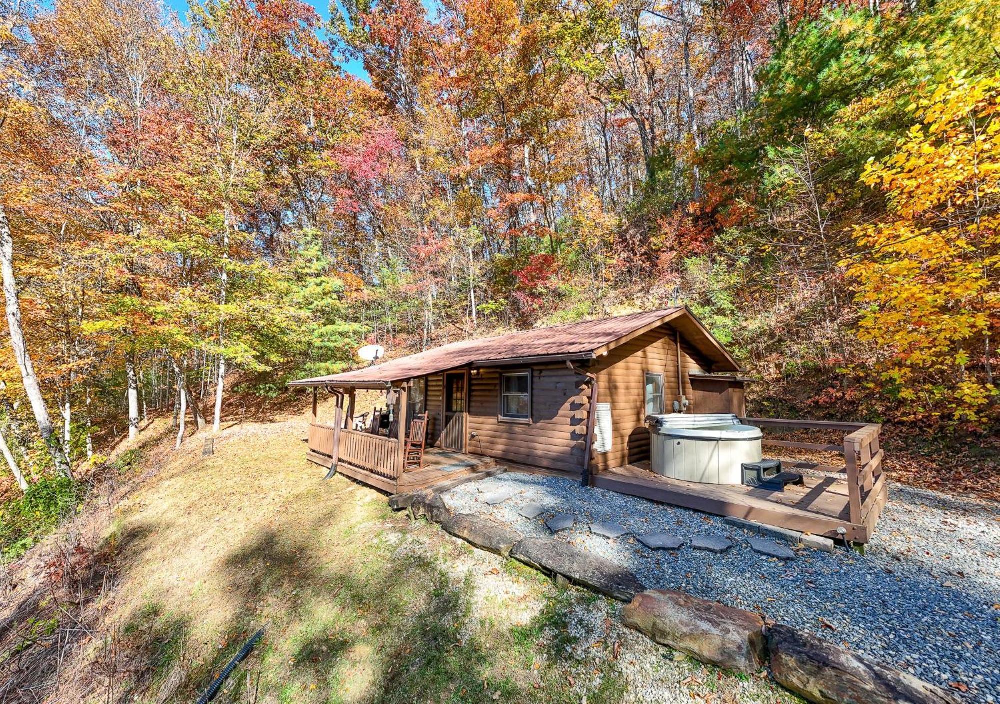 Villa Moonlight Ridge Cabin Bryson City Exterior foto