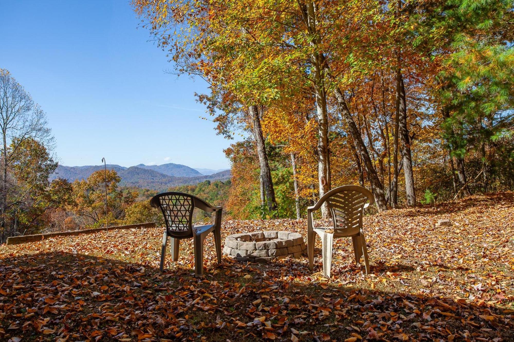 Villa Moonlight Ridge Cabin Bryson City Exterior foto