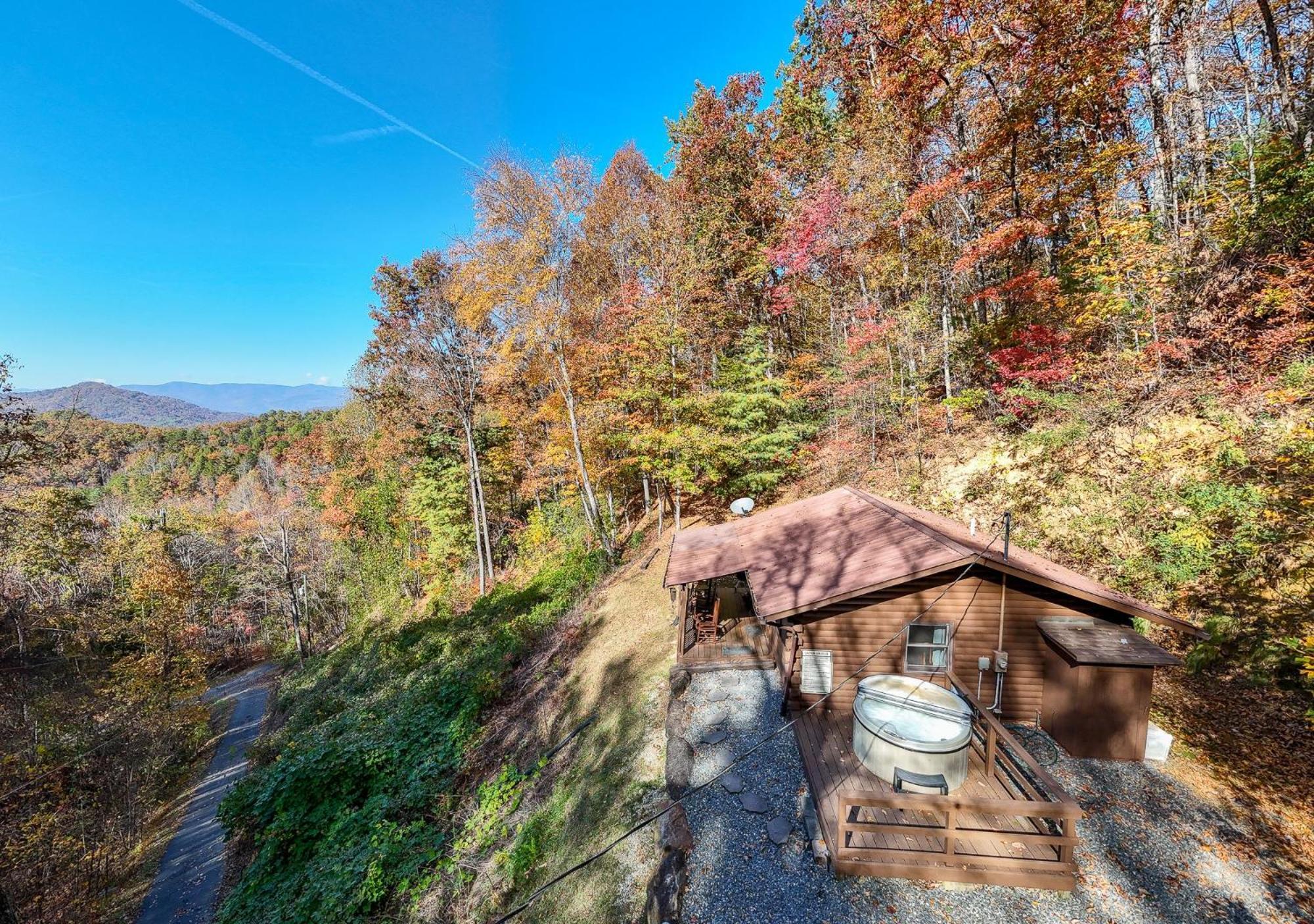 Villa Moonlight Ridge Cabin Bryson City Exterior foto