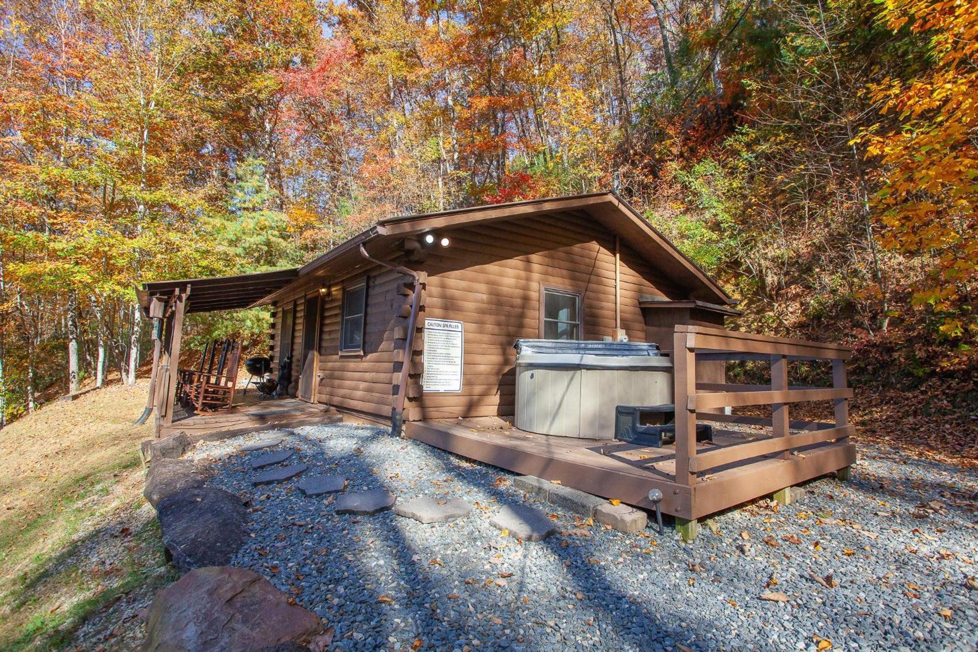 Villa Moonlight Ridge Cabin Bryson City Exterior foto